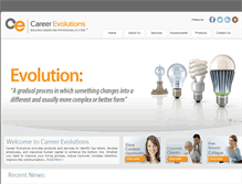 Tablet Screenshot of careerevolutions.net